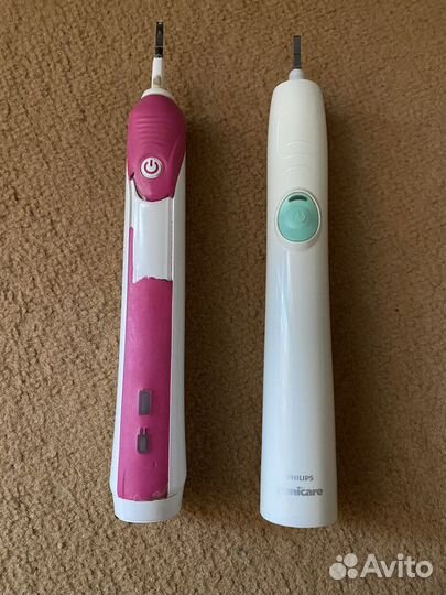 Зубная щетка Phillips sonicare и oral B