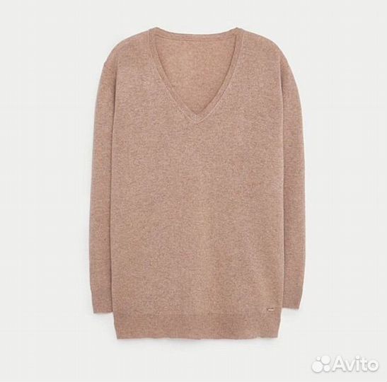 Пуловер кашемир 100% mango violeta