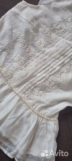 Блуза нарядная для школы 10-12 лет