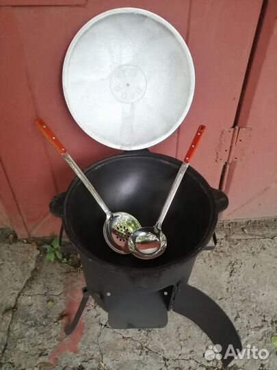 Казан чугунный узбекский 22 литра