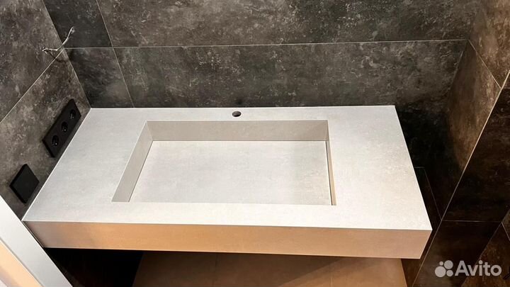 Раковина из керамогранита