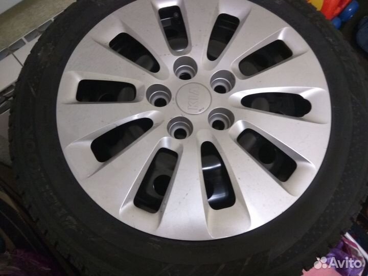 Колеса KIA Ceed R16 (штампы/колпаки)