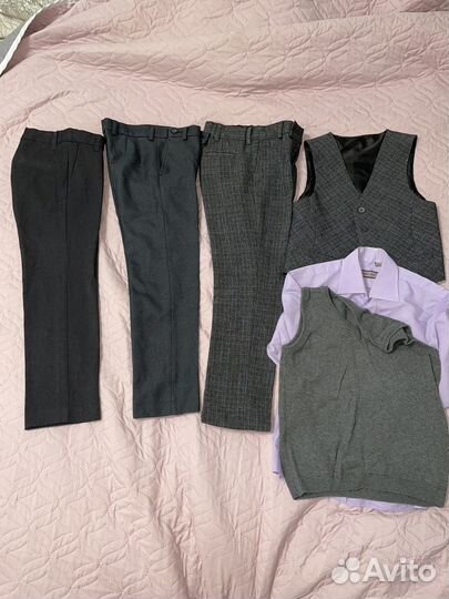 Школьная форма, серая