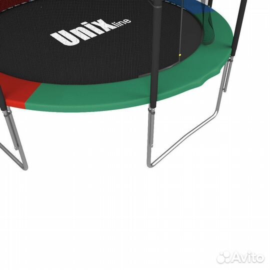 Батут unix line Simple 12 ft Color 366см,150кг