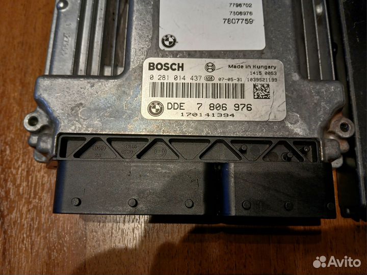 Блок управления двигателем DDE BMW X5 E70, M57