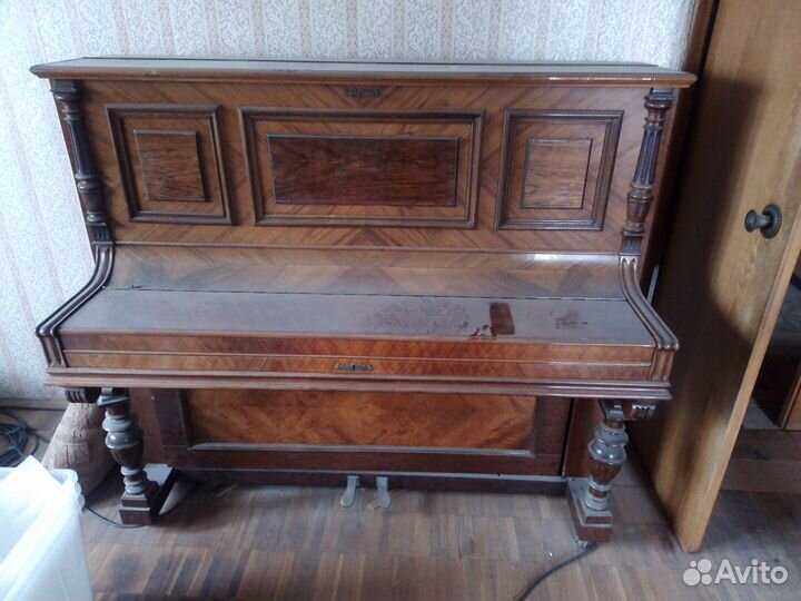 Пианино, немецкое, реставрированное, всё своё