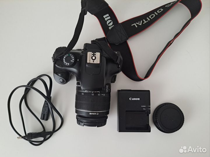 Зеркальный фотоаппарат canon eos 1100d