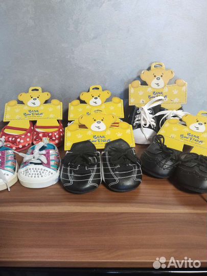 Туфли, кроссовки, ботинки для кукол bear