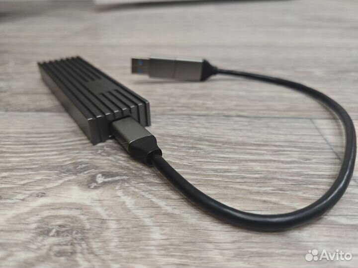 Чехол SSD адаптер orico M2 nvme 10Gbps Type C