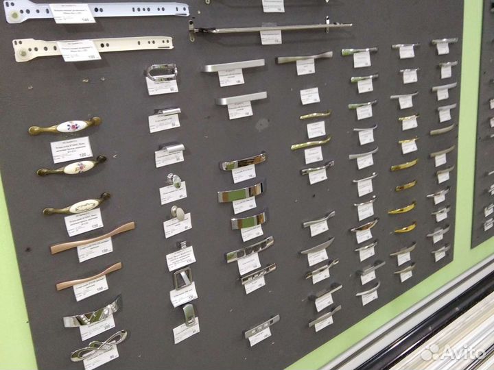 Ручки мебельные