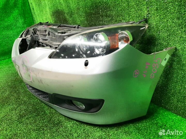Ноускат mazda axela BK5P ZY-VE 2007 0035 туманки, под антену, R-фара лом крепления, царапины контрак