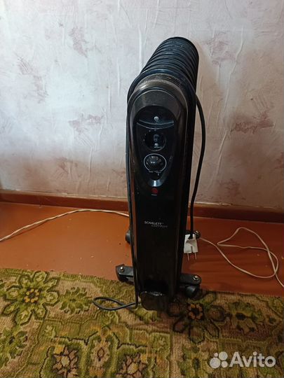 Нагреватель с 9 лопастями