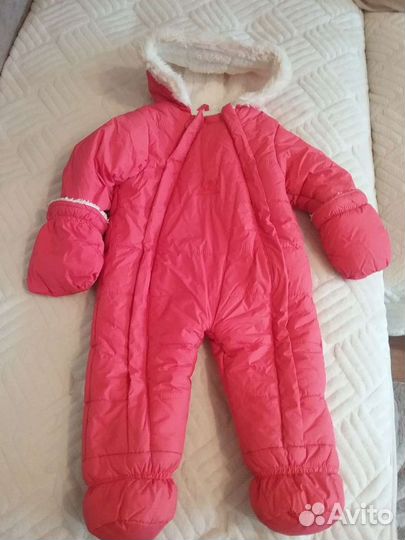 Комбинезон зимний 3-6 мес