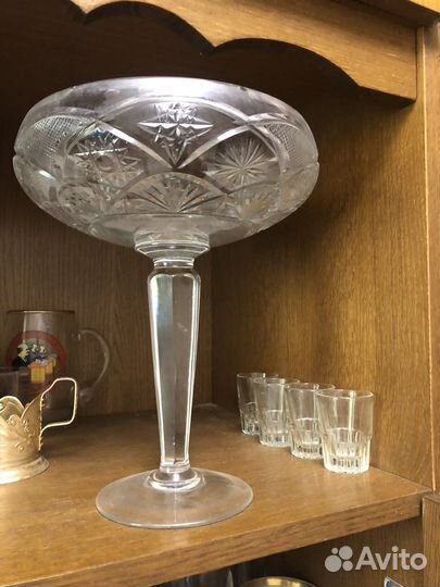 Хрустальная посуда СССР