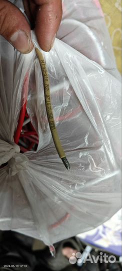 Посеребренные провода и детали