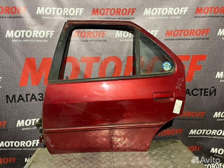 Дверь задняя левая Peugeot 306 (97-02гг) wag