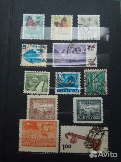 Почтовые марки разных странах мира