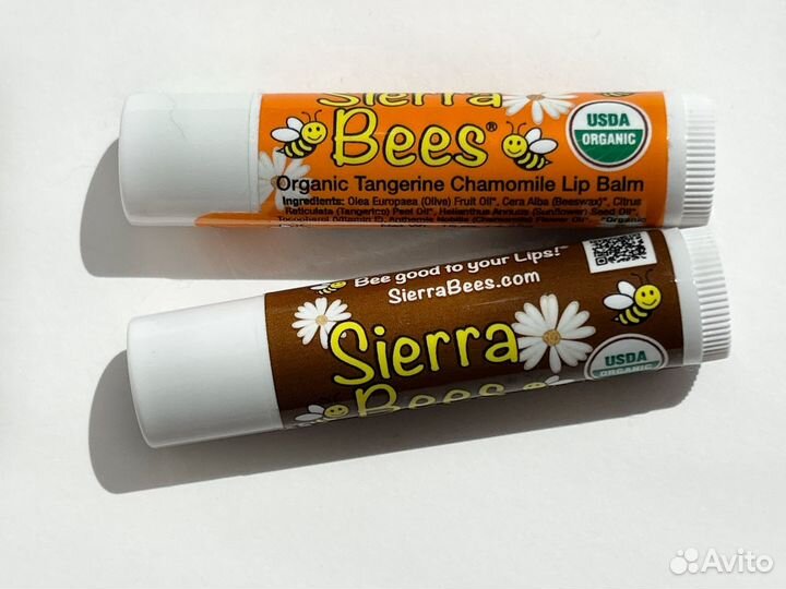 Sierra Bees Органические бальзамы для губ