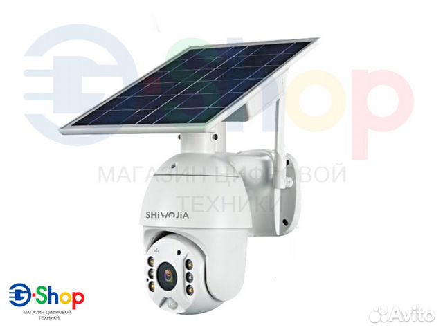 IP камера на солнечной батарее 2Mp 1080P Wi-Fi