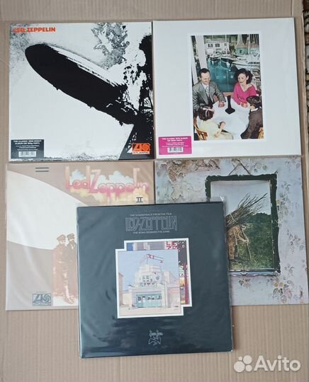 Виниловые пластинки LED zeppelin