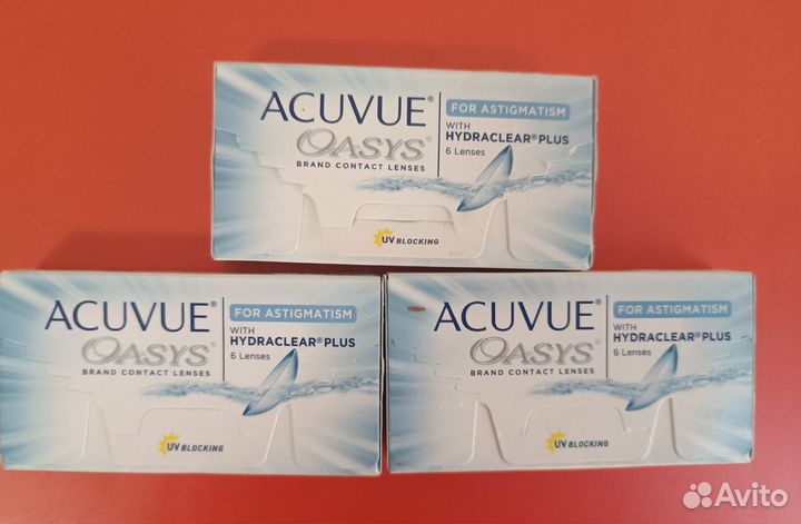 Контактные линзы acuvue oasys for Astigmatism