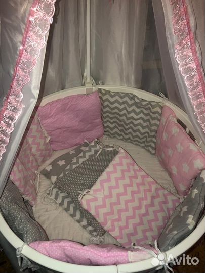 Бортики на кроватку