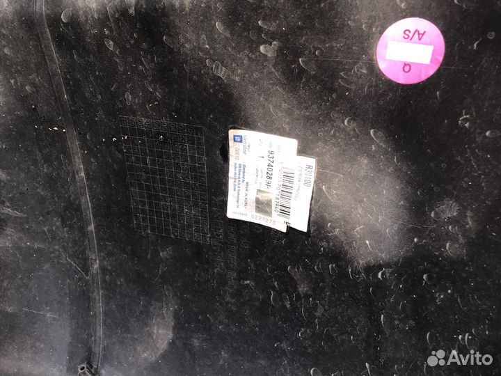 Бампер chevrolet nubira