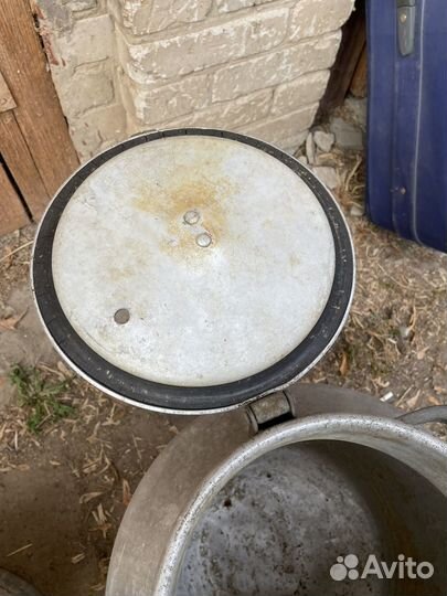 Фляга бидон алюминиевые бу 40л