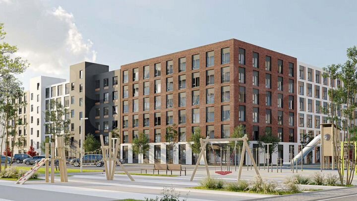 1-к. квартира, 34,8 м², 3/6 эт.