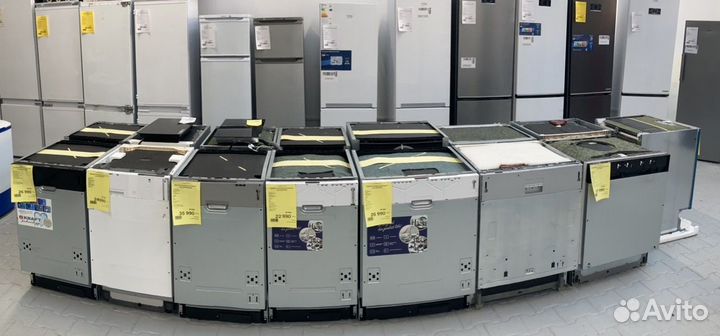 Встраиваемые посудомоечные машины (новые)