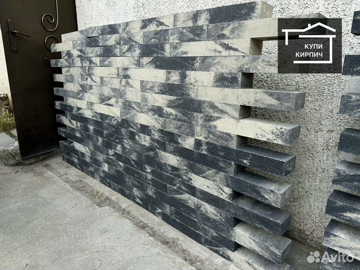 Кирпич облицовочный ригельный