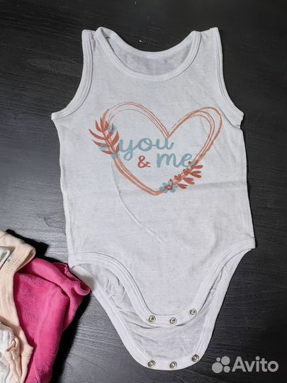 Вещи пакетом на девочку 68-74