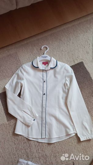 Школьные блузки,платье,брюки 134-158см,юбка