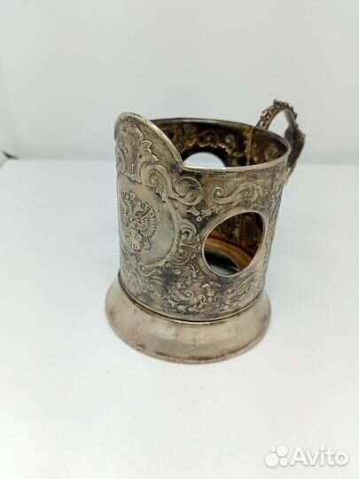 Серебряный подстаканник