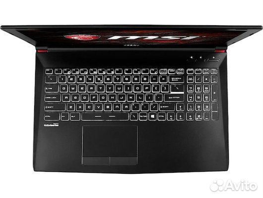 MSI 15.6 i7-7700HQ 4яд8пт GTX1060/3 16Gb 250Gb+1Tb