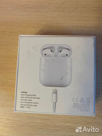 Коробка от airpods