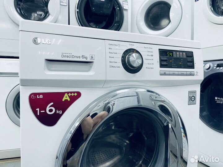 Стиральна машина бу. 6кг. Гарантия. Доставка
