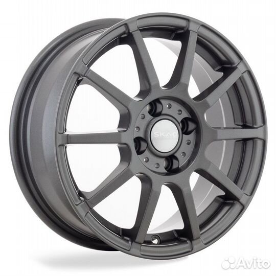 R15 4x100 6J ET50 D60,1 Скад Акита Графит