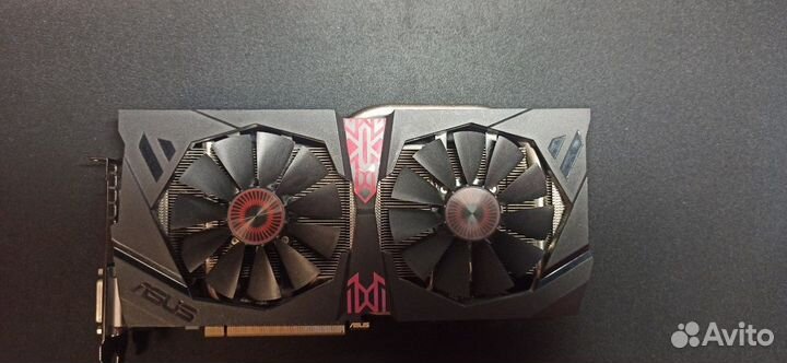 Видеокарта Asus AMD Radeon R9 380X strix OC 4096MB