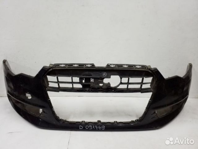 Бампер передний Audi A6 C7 под омыватели