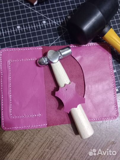 Обложка для паспорта, натуральная кожа