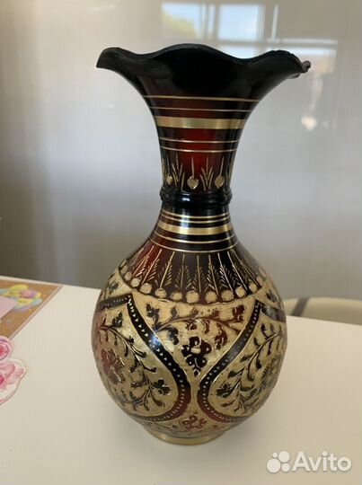 Индийская Ваза, латунь