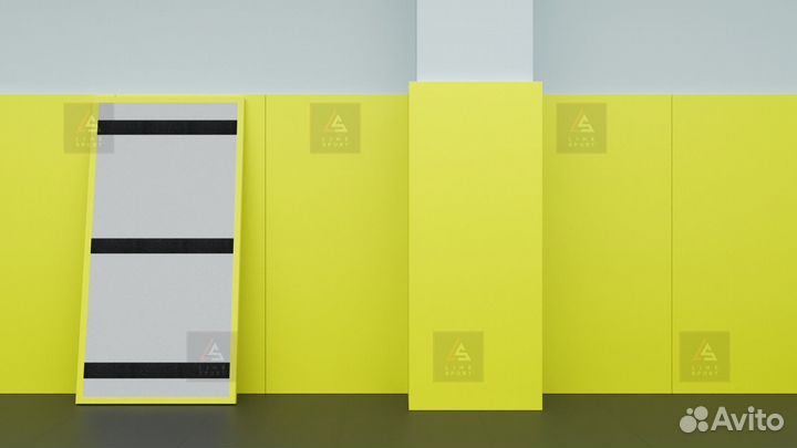 Стеновой протектор Line-Sport желтый