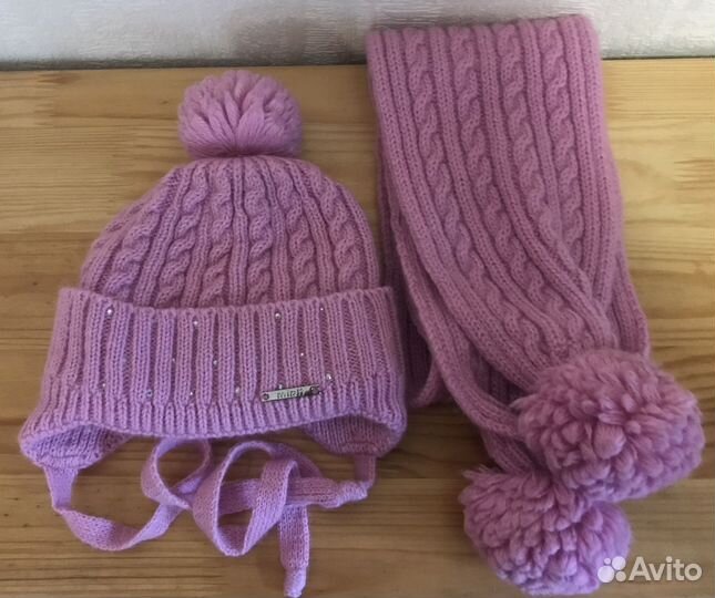 Шапка для девочки 40-44