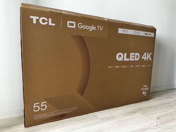 Телевизор TCL 55C647, 55