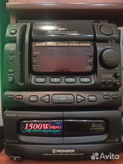 Музыкальный центр Pioneer XR-P760F на 26дисков