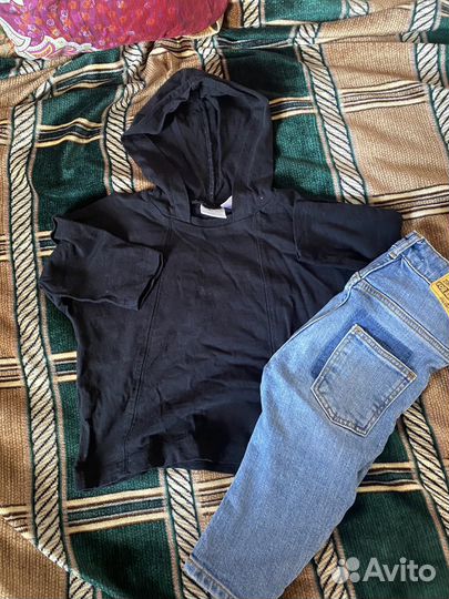 Джинсы кофта zara