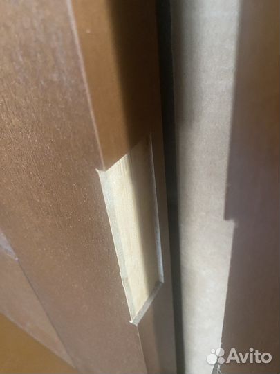 Две двери межкомнатные с коробкой новые