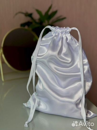 Мешочки льняные, атласные