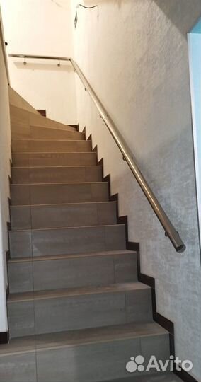 Перила для лестниц из нержавеющей стали, поручни